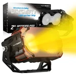 2PCS Novsight 4.5" Led Work Pod Flood Lights For Jeep/truck/suv Offroad Driving. Fixed Price $144.49.