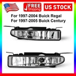 Fog Lights For 97-04 Buick Regal 97-05 Century Bumper Lamps Clear Len Pair. Fixed Price $38.99.