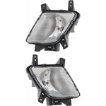 For 2011 - 2013 Kia Sportage Fog Light Driver And Passenger Side Pair Dot. Fixed Price $100.35.