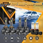 Auxbeam Q40 9005+9006+9006 Canbus Led Headlight Fog Bulbs White Bright 30000LM. Fixed Price $189.99.