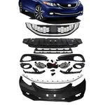 Front Bumper Cover Grille Fog Light Bracket Set For 2013-2015 Honda Civic Sedan. Fixed Price $389.00.
