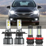 For Honda Fit 2006-2020 Led Headlight Kit 6500K High/low Beam + Fog Lights Bulbs. Fixed Price $29.99.