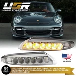 Usa Clear Led Bumper Drl+turn Signal Light For 2007-12 Porsche 911 997 TURBO/GT2. Fixed Price $498.95.