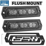 2X 8" 120W Cree Led Light Bar Flush Mount Driving Spot Pods Offroad Reverse 4WD. Fixed Price $39.95.