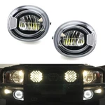 High Power Led Fog & Halo Drl Light Kit, Fit Arb Summit Bumper Tundra Sequoia. Fixed Price $133.09.