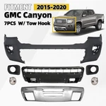Front Bumper Cover Lower Valance Assembly For 2015-2020 Gmc Canyon W/ Tow Hook. Fixed Price $474.99.