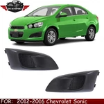 Front Fog Lights Cover Textured Left & Right Side For 2012-2016 Chevrolet Sonic. Fixed Price $47.88.