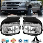 Fog Lights For 2003-2007 Chevy Silverado 1500 2500 Avalanche Bumper Lamps W/bulb. Fixed Price $40.99.
