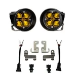 Baja Designs 44-7704 Squadron-r Sae Fog Pocket Light Kit Amber Lens New. Fixed Price $442.95.