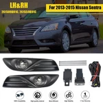 Black Right&left Fog Light For Nissan Sentra 2013-2015 W/switch Clear Glass Kit. Fixed Price $32.25.