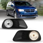Fog Lights For 2011-2020 Dodge Grand Caravan Clear Lens Wiring Kit Pair Lamps. Fixed Price $44.99.