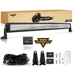 Auxbeam 50"INCH Curved Led Work Light Bar Offroad Driving Spot Flood Combo Lamp. Fixed Price $132.98.