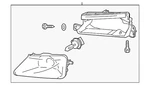 Genuine Mazda Fog Lamp Assembly FF14-51-680A. Fixed Price $560.25.