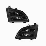 Pair Front Bumper Fog Light Full Led Black Housing Fit For 2018-UP Volvo Vnl. Fixed Price $180.44.