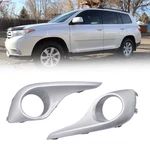 Lh+rh Front Bumper Fog Light Cover Bezel Trim For Toyota Highlander 2011-2013. Fixed Price $16.14.