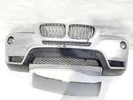 2011 12 13 2014 Bmw X3 Oem Front Bumper 354 Titanium Complete Needs Paint. Fixed Price $393.75.