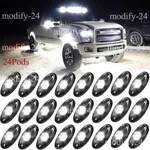 White 24 Pods Led Rock Light Underglow Kit Fit Ford F-150 F-250 F-350 Pickup. Fixed Price $79.97.