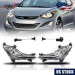 Fog Lights Assembly Pair For Fits Hyundai Elantra 2013 2014 2015 2016 2017 Us. Fixed Price $49.77.