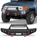 For 2007-2014 Toyota Fj Cruiser Off-road Front Bumper W/ Winch Seat & Led Lights. Fixed Price $546.79.