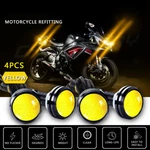 Universal Yellow Eagle Eye Led Fog Drl Daytime Running Light For Car Motorcycle. Fixed Price $9.90.