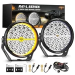 Ray-l Series Inch Round Led Offroad Driving Light Bar With 9" & Drl. Fixed Price $331.13.