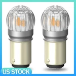 Pack 1157 Led Bulbs Amber Turn Signal Light High Power 2057 2357 7528 BAY15D. Fixed Price $16.14.