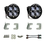 Baja Designs Squadron-r White Sae Fog Pocket Light Kit For Jeep Jl Sahara 2018+. Fixed Price $437.95.