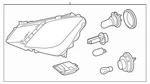 Genuine Mercedes-benz Lamp Unit 207-820-54-61-64. Fixed Price $376.80.