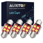 Auxito Canbus 31MM Festoon DE3175 Led Map/dome Interior Light Bulbs Xenon White. Fixed Price $11.39.