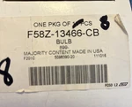 Ford Focus Mustang Taurus Oem Fog Lamp Bulb Pack F58Z-13466-CB. Fixed Price $33.00.