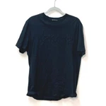 Versace Logo Apparel Tops Short Sleeve T-shirt Cotton Black. Fixed Price $192.62.