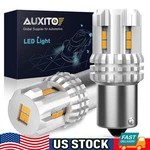 Auxito 1156 7506 BA15S Led Turn Signal Light Bulbs Canbus Anti Hyper Flash Amber. Fixed Price $14.24.