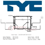 Tyc Radiator For 1992-1997 Bmw 325I 2.5L L6 Cooler Cooling Antifreeze Mc. Fixed Price $155.50.