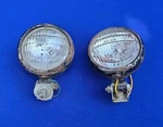 2 Vtg General Electric 4" Sealed Beam Guide Tractor Backup Fog Lights Untest. Fixed Price $49.99.