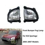 1PAIR For 2005-2007 Kia Sportage 2.0L 2.7L Front Bumper Fog Lights Lamp W/ Bulb. Fixed Price $56.66.
