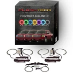 Rgb Color Changing Led Halo Kit For 07-13 Chevy Avalanche Headlight & Fog Lights. Fixed Price $208.60.