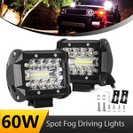 2X 4" Led Work Light Bar Flood Spot Pods Off-road Driving Car Atv Suv Truck. Fixed Price $10.89.