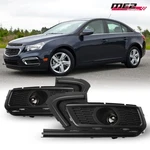2015-2016 Clear Bumper Fog Lights Lamp For Chevy Cruze Black Bezel+switch Kit. Fixed Price $65.99.