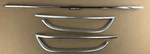 Front Bumper Chrome Molding Trim Genesis Sedan 2015-2016 Oem Hyundai Set Of 3. Fixed Price $180.00.