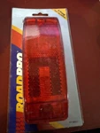 Roadpro Lights Lenses RP-46872 Turtleback Red Sealed LIGHT/6 .in X2. Fixed Price $9.24.