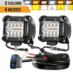 2PCS 4"INCH 12V 420W Led Work Light Bar Flood Pods Driving Off-road Tractor 4WD. Fixed Price $38.99.