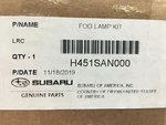 2020-2025 Subaru Legacy Fog Light Kit W/ Lamps Bezels & Switch H451SAN000 Oem. Fixed Price $319.88.