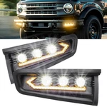 Led Fog Drl Daytime Running Lights Turn Signal Lamp Ford Bronco 21-24. Fixed Price $121.43.