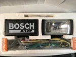 Vintage Bosch Pilot 55W Halogen **driving** Lights W/covers 23450 New Old Stock. Fixed Price $269.00.