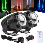 Pair Laser Rgb Led Lights Whipless Antenna W/remote For Can Am Atv Utv Rzr. Fixed Price $165.29.