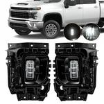 For 2024-2025 Chevy Silverado 2500HD 3500HD Led Fog Lights Bumper Lamps W/switch. Fixed Price $164.34.