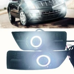 Led Projector Fog Light Drl Halo Angel Eye Cover Kit For Cadillac Srx 2010-16. Fixed Price $79.15.