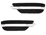 Mercedes Benz Class W204 12 - 14 Daytime Running Light Insert Bezel Grille Set. Fixed Price $39.31.