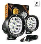 Auxbeam P4 Series 4-INCH 90W Round Led Offroad Lights Spot 2 Pack. Fixed Price $79.88.