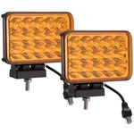 Lightronic 4X6 Inch Rectangular Off-road Led Fog For Jeep, Truck & Trac.... Fixed Price $90.71.